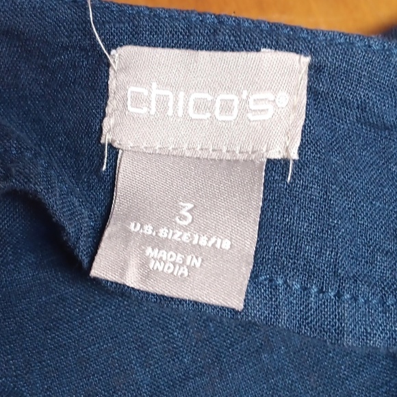 Chico's tie-dyed tunic size 3 - Picture 5 of 6